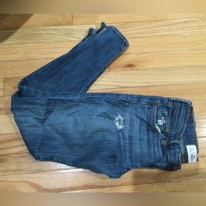 Hollister, size 5 Jr. waist 27, blue jeans